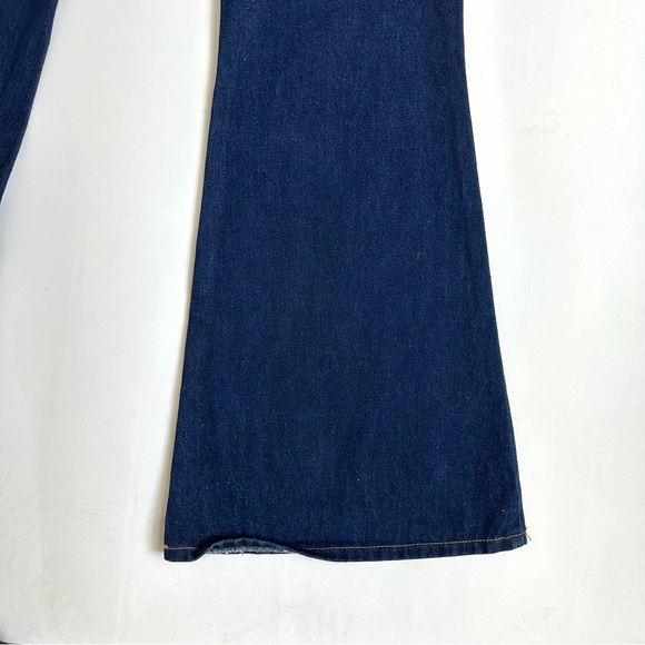 Zana Di Vintage Super Bell Bottom Flare Sparkle 90s Y2K Jeans 9/10 NWT - Picture 9 of 12